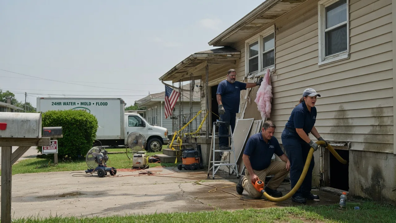 Water Damage Repair in Pembroke Township, IL near me